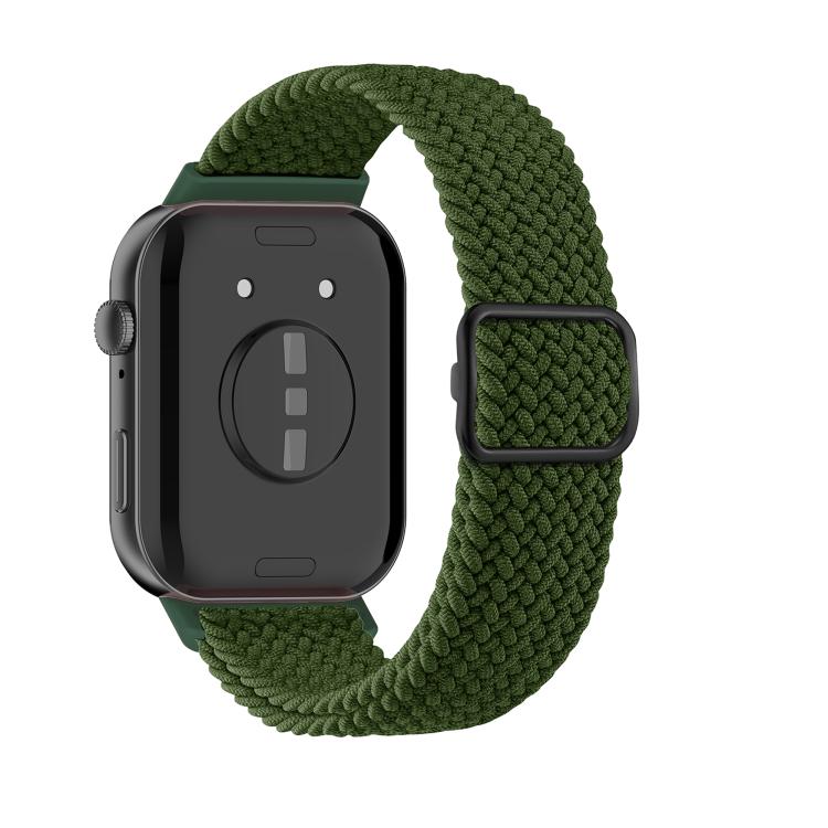 For Huawei Watch Fit4 / Fit4 Pro / Fit3 Nylon Braided Elasticity Watch Band