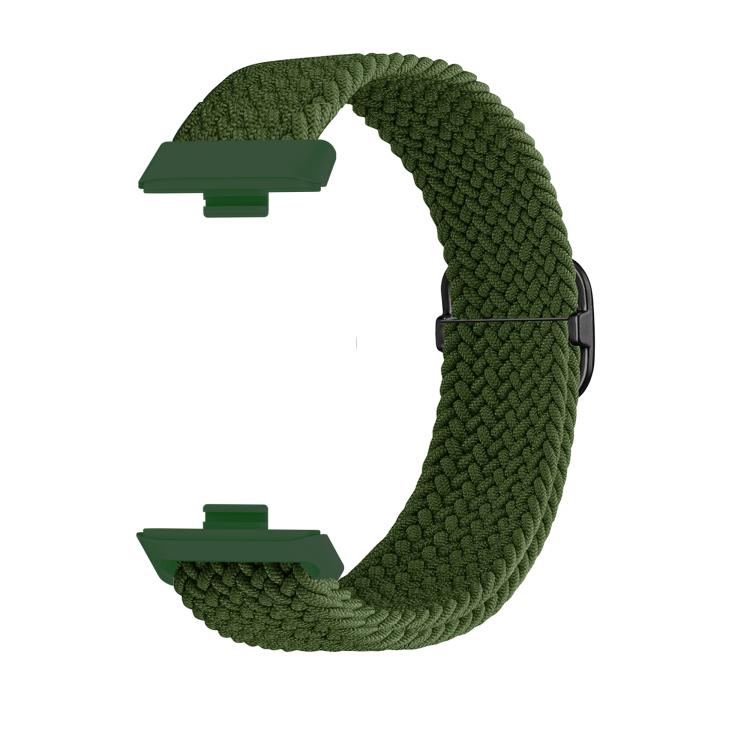For Huawei Watch Fit4 / Fit4 Pro / Fit3 Nylon Braided Elasticity Watch Band