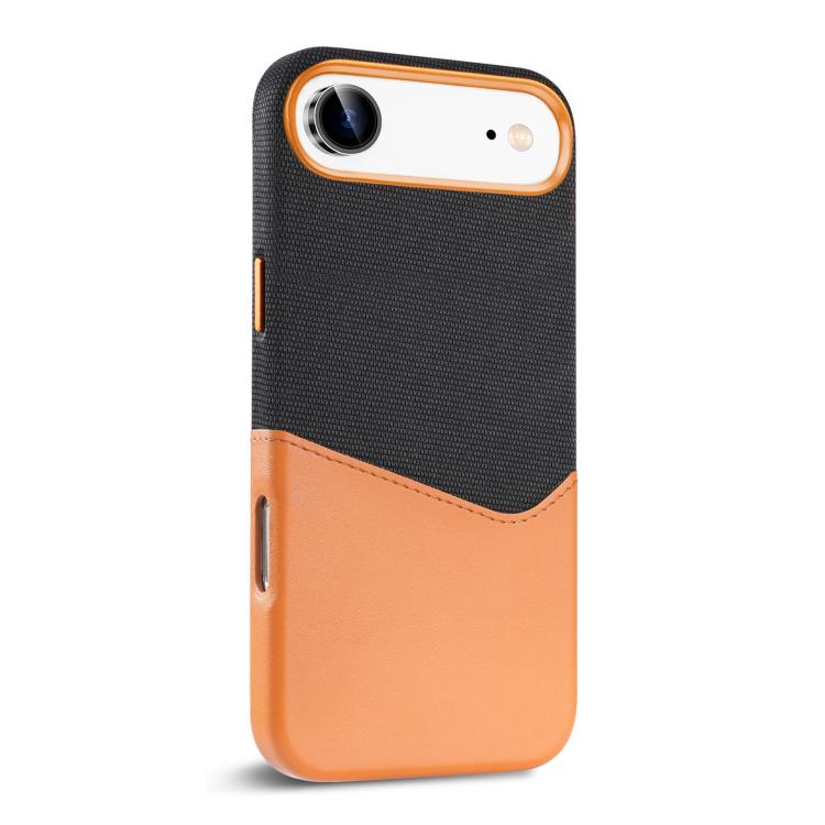 For iPhone Air Kalebol Cloth Textue Stitching Card Slot Magnetic Phone Case
