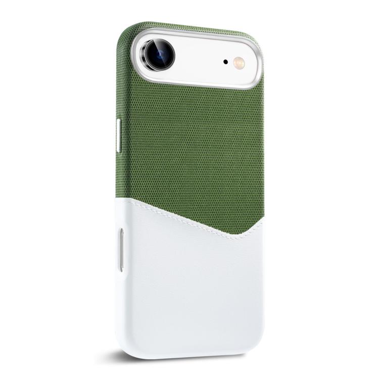 For iPhone Air Kalebol Cloth Textue Stitching Card Slot Magnetic Phone Case