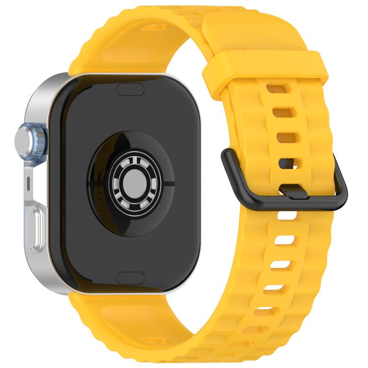 For Huawei Watch Fit4 Pro / Fit4 / Fit3 Quick Release Black Buckle Silicone Watch Band