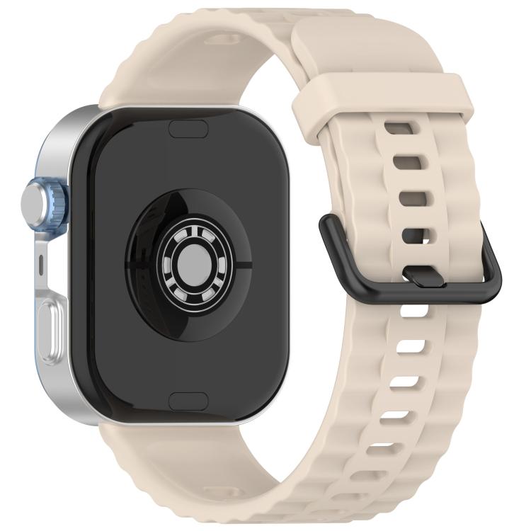 For Huawei Watch Fit4 Pro / Fit4 / Fit3 Quick Release Black Buckle Silicone Watch Band