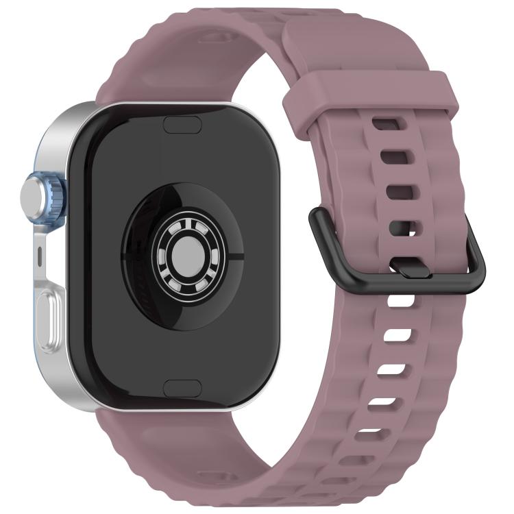 For Huawei Watch Fit4 Pro / Fit4 / Fit3 Quick Release Black Buckle Silicone Watch Band