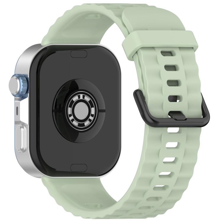 For Huawei Watch Fit4 Pro / Fit4 / Fit3 Quick Release Black Buckle Silicone Watch Band