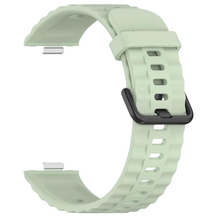 For Huawei Watch Fit4 Pro / Fit4 / Fit3 Quick Release Black Buckle Silicone Watch Band