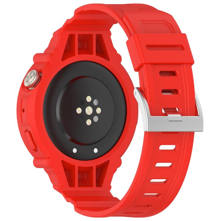 For vivo Watch 5 / Watch 3 Watch Case Integrated Silicone Watch Band
