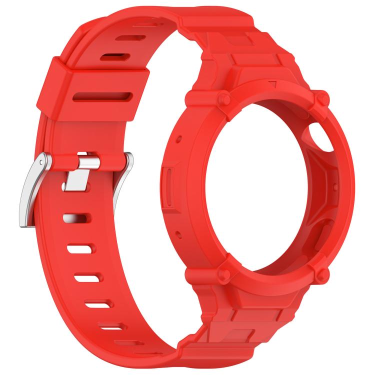 For vivo Watch 5 / Watch 3 Watch Case Integrated Silicone Watch Band