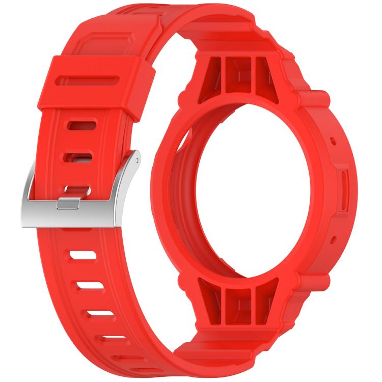 For vivo Watch 5 / Watch 3 Watch Case Integrated Silicone Watch Band