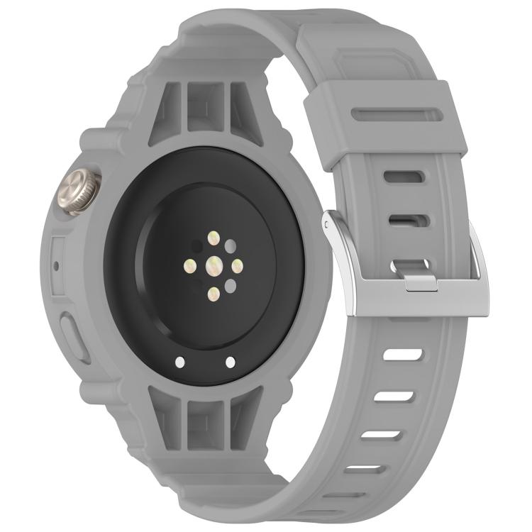 For vivo Watch 5 / Watch 3 Watch Case Integrated Silicone Watch Band