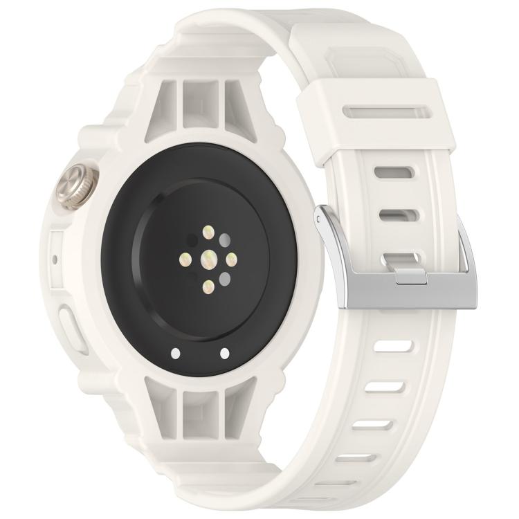 For vivo Watch 5 / Watch 3 Watch Case Integrated Silicone Watch Band