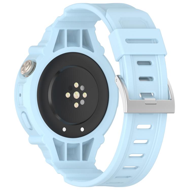 For vivo Watch 5 / Watch 3 Watch Case Integrated Silicone Watch Band