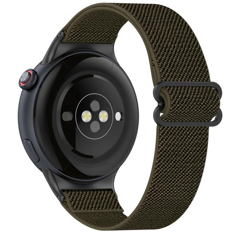 For vivo Watch 5 / iQOO Watch 5 Ethnic Style Elastic Nylon Braided Watch Band