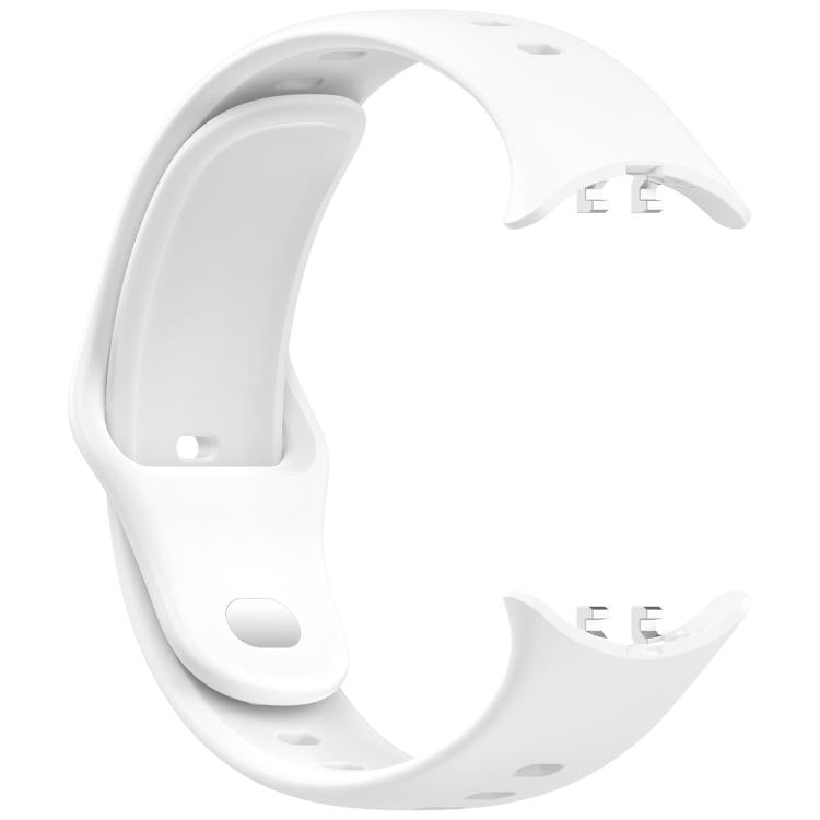 For vivo Watch 5 Solid Color Reverse Buckle Silicone Watch Band