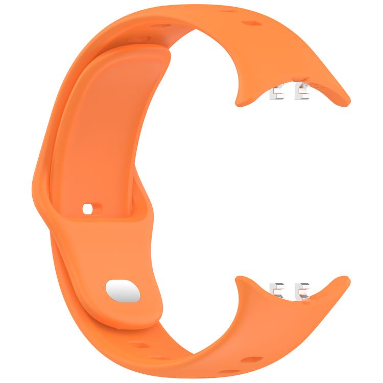 For vivo Watch 5 Solid Color Reverse Buckle Silicone Watch Band