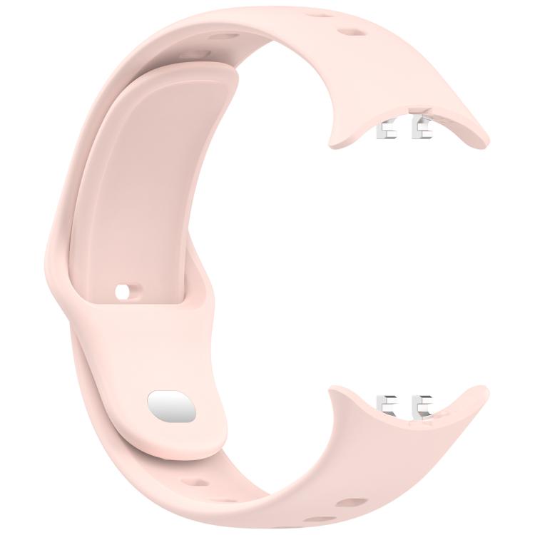 For vivo Watch 5 Solid Color Reverse Buckle Silicone Watch Band