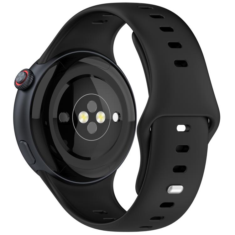 For vivo Watch 5 Solid Color Reverse Buckle Silicone Watch Band