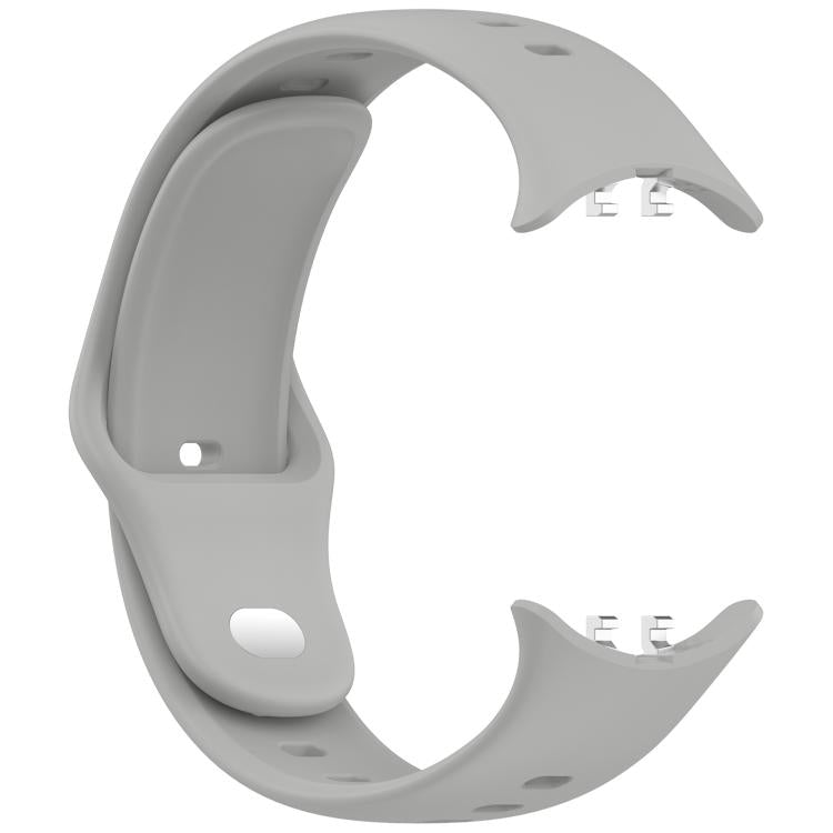 For vivo Watch 5 Solid Color Reverse Buckle Silicone Watch Band