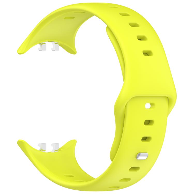 For vivo Watch 5 Solid Color Reverse Buckle Silicone Watch Band