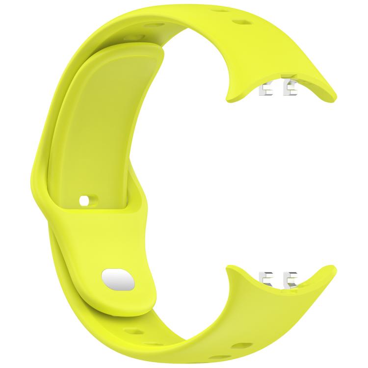 For vivo Watch 5 Solid Color Reverse Buckle Silicone Watch Band