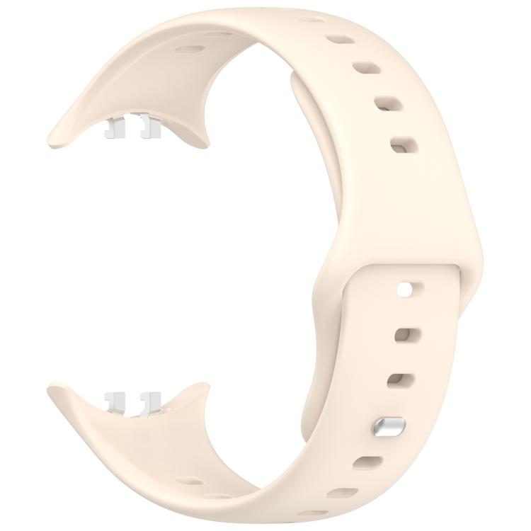 For vivo Watch 5 Solid Color Reverse Buckle Silicone Watch Band