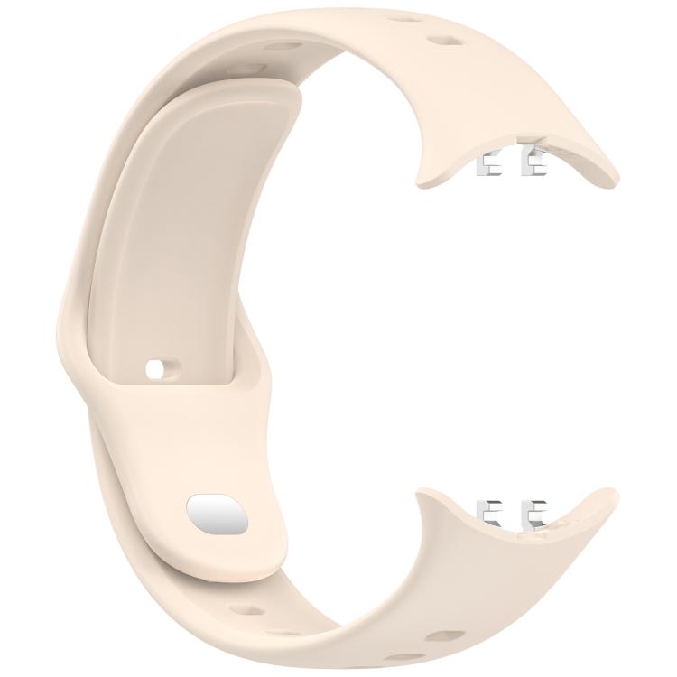 For vivo Watch 5 Solid Color Reverse Buckle Silicone Watch Band