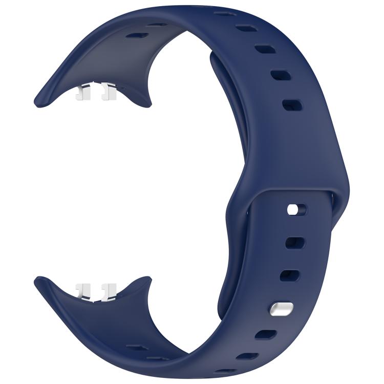 For vivo Watch 5 Solid Color Reverse Buckle Silicone Watch Band