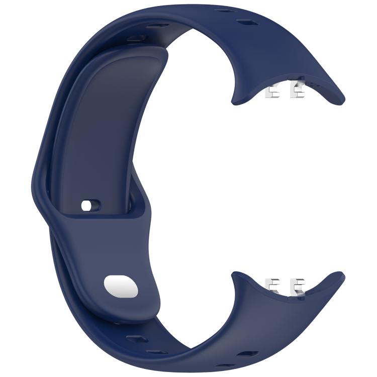 For vivo Watch 5 Solid Color Reverse Buckle Silicone Watch Band