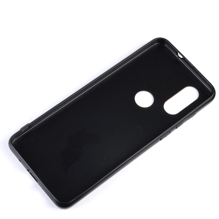 Shockproof Sheep Skin PC + PU + TPU Case for Motorola One Vision(Brown)