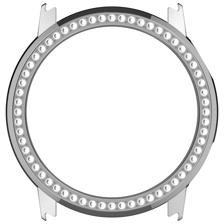 For COROS Pace 3 Single Row Diamond Half Coverage Hollow PC Watch Protective Case