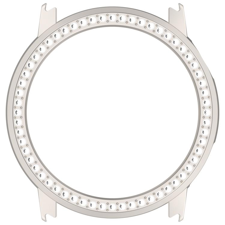 For COROS Pace 3 Single Row Diamond Half Coverage Hollow PC Watch Protective Case