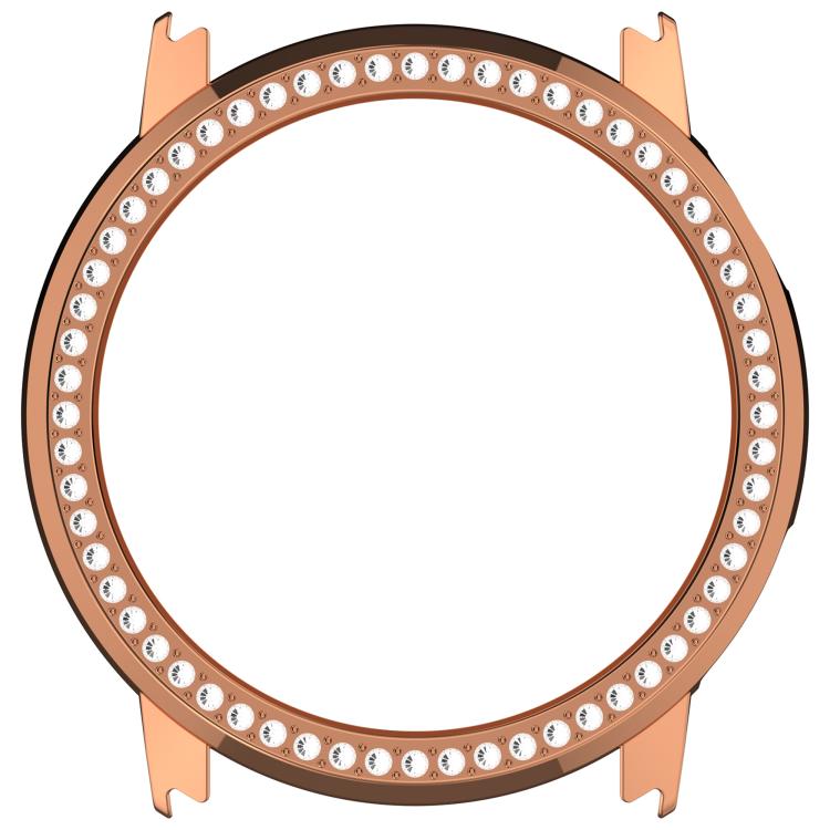 For COROS Pace Pro Single Row Diamond Half Coverage Hollow PC Watch Protective Case