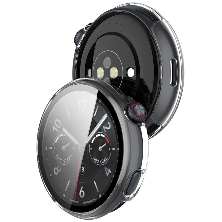 For vivo Watch 5 Tempered Film Integrated PC Watch Protective Case