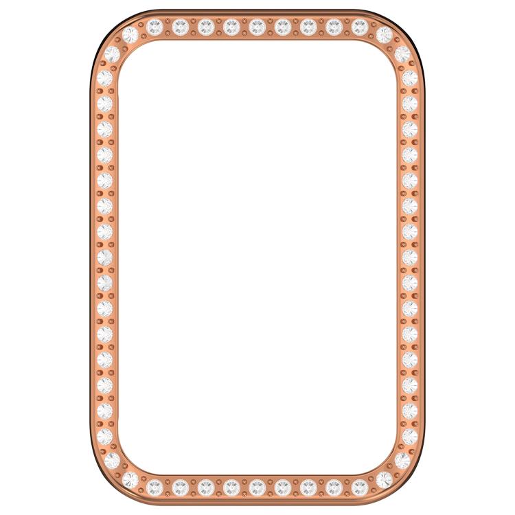 For Honor Band 10 Single Row Diamond Half Coverage Hollow PC Watch Protective Case