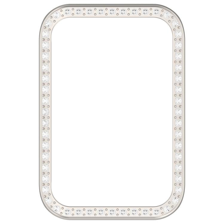 For Honor Band 10 Single Row Diamond Half Coverage Hollow PC Watch Protective Case