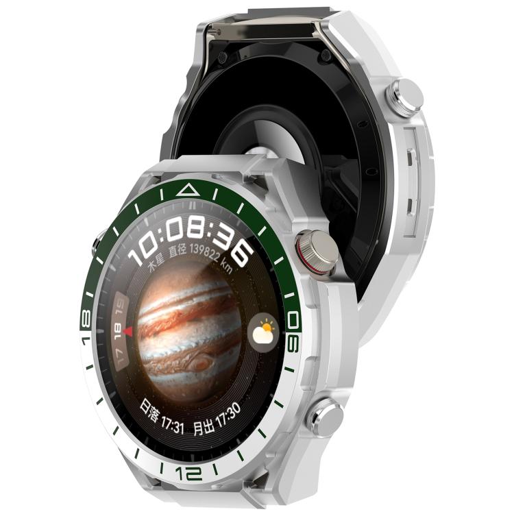 For Huawei Watch 4 Change to Watch Ultimate Design Half Coverage Hollow PC Watch Protective Case