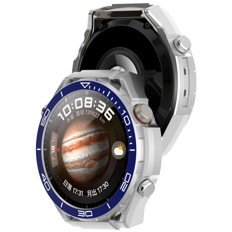 For Huawei Watch 4 Change to Watch Ultimate Design Half Coverage Hollow PC Watch Protective Case