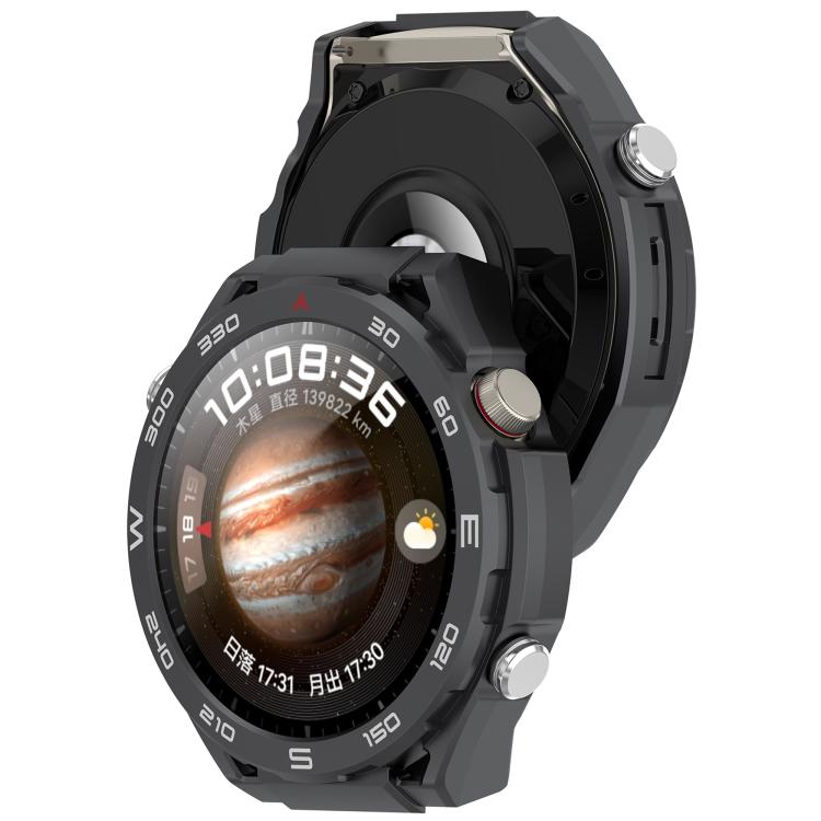 For Huawei Watch 4 Pro Change to Watch Ultimate Design Half Coverage Hollow PC Watch Protective Case