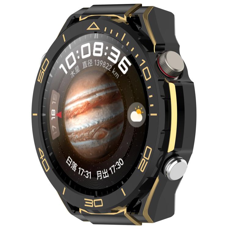 For Huawei Watch 4 Pro Change to Watch Ultimate Design Half Coverage Hollow PC Watch Protective Case