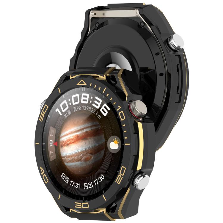 For Huawei Watch 4 Pro Change to Watch Ultimate Design Half Coverage Hollow PC Watch Protective Case