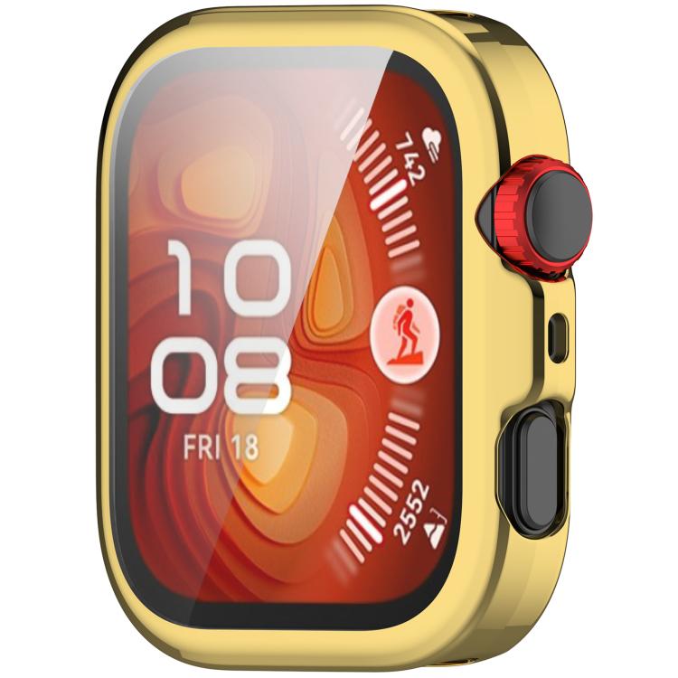 For Huawei Watch Fit 4 Electroplated TPU Full Coverage Watch Protective Case