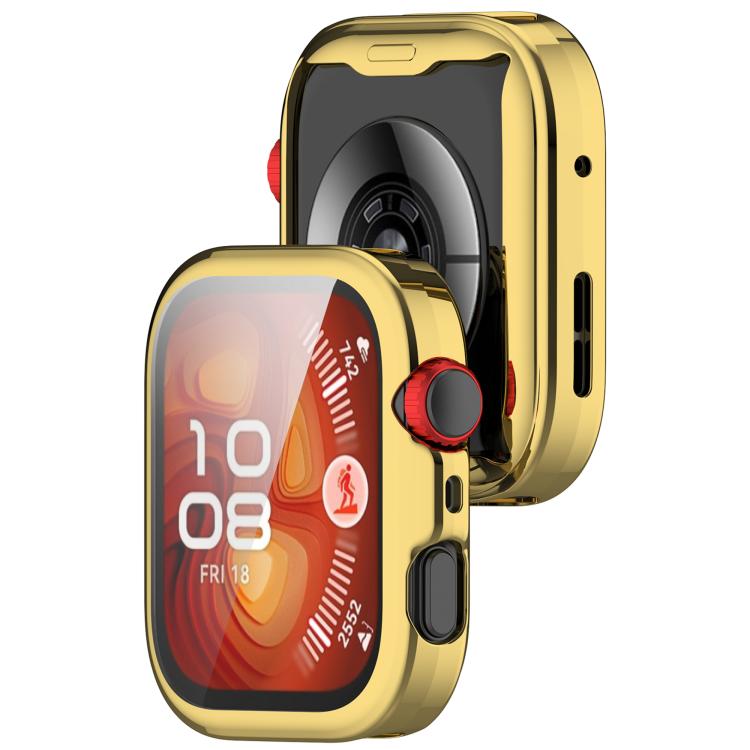 For Huawei Watch Fit 4 Electroplated TPU Full Coverage Watch Protective Case