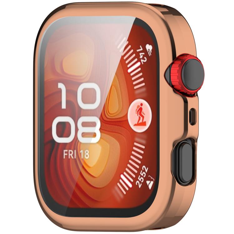 For Huawei Watch Fit 4 Electroplated TPU Full Coverage Watch Protective Case