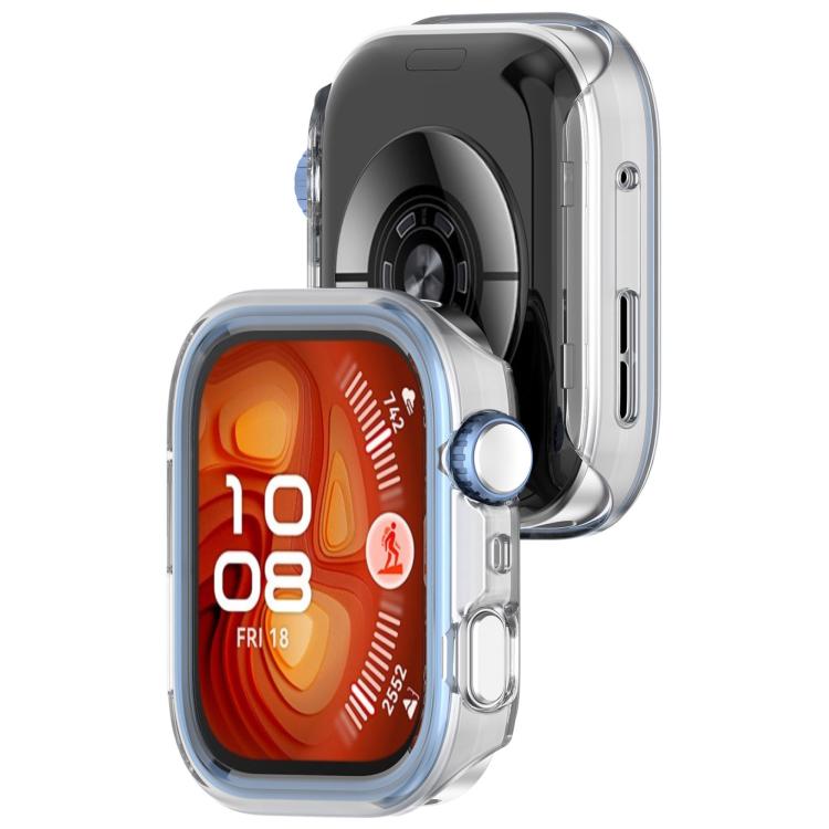 For Huawei Watch Fit 4 Half Coverage Hollow PC Watch Protective Case