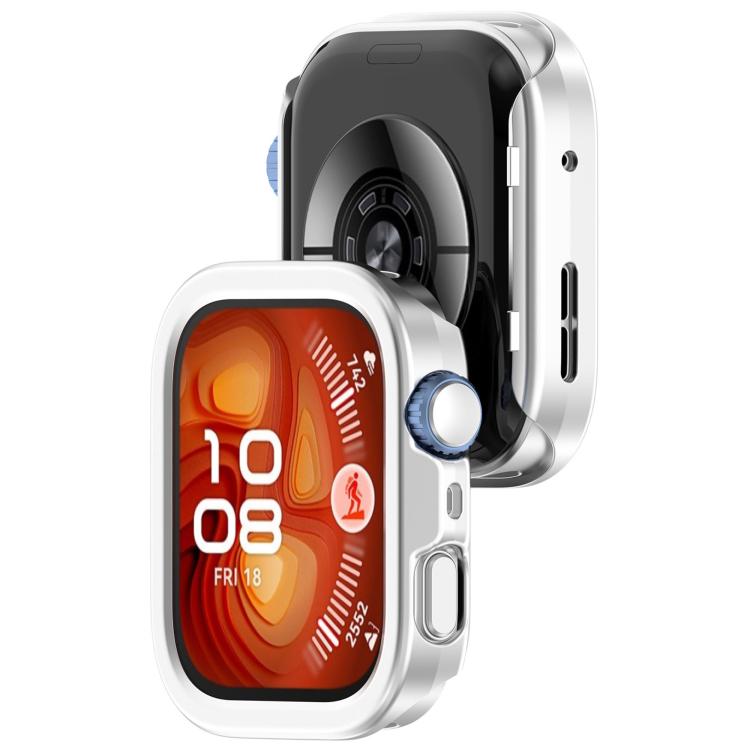 For Huawei Watch Fit 4 Pro Half Coverage Hollow PC Watch Protective Case