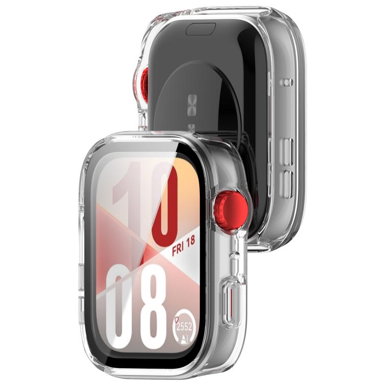 For Huawei Watch Fit 4 Tempered Film Integrated PC Watch Protective Case