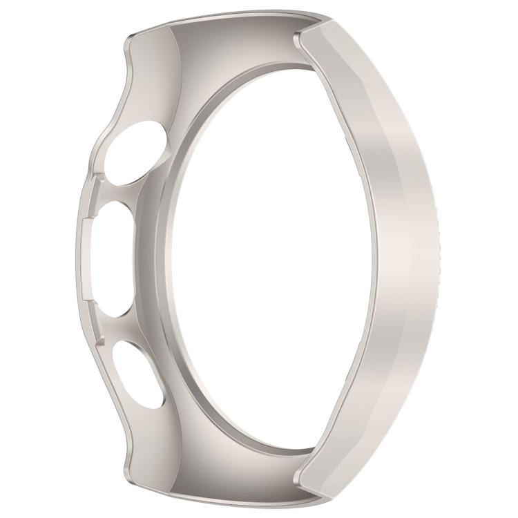 For Huawei Watch 5 42mm Single Row Diamond Half Coverage Hollow PC Watch Protective Case