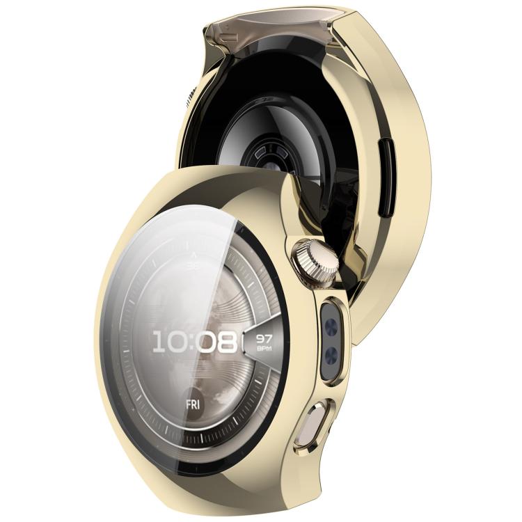 For Huawei Watch 5 42mm Electroplated TPU Full Coverage Watch Protective Case