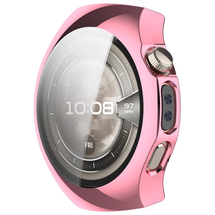 For Huawei Watch 5 42mm Electroplated TPU Full Coverage Watch Protective Case