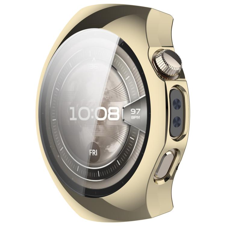 For Huawei Watch 5 46mm Electroplated TPU Full Coverage Watch Protective Case