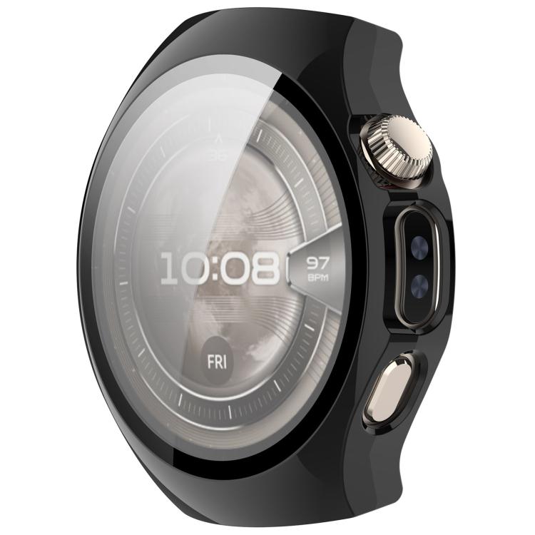 For Huawei Watch 5 42mm Tempered Film Integrated PC Watch Protective Case